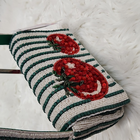 🔹️Made In India Beaded Handcrafted Tomato Design Handbag ✨️🍅 - Picture 9 of 9